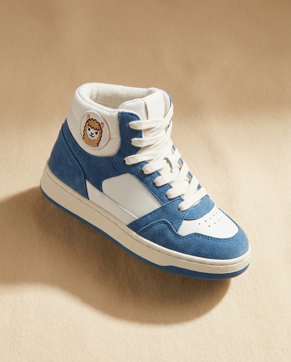SHERA-01 — Preschool-to-early-elementary active shoe with broad size coverage